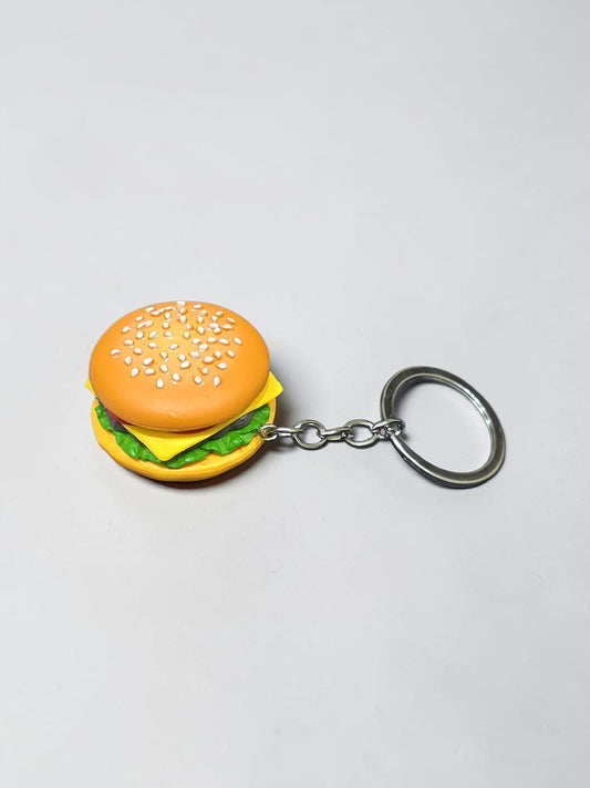 Cheeseburger PVC Keychain