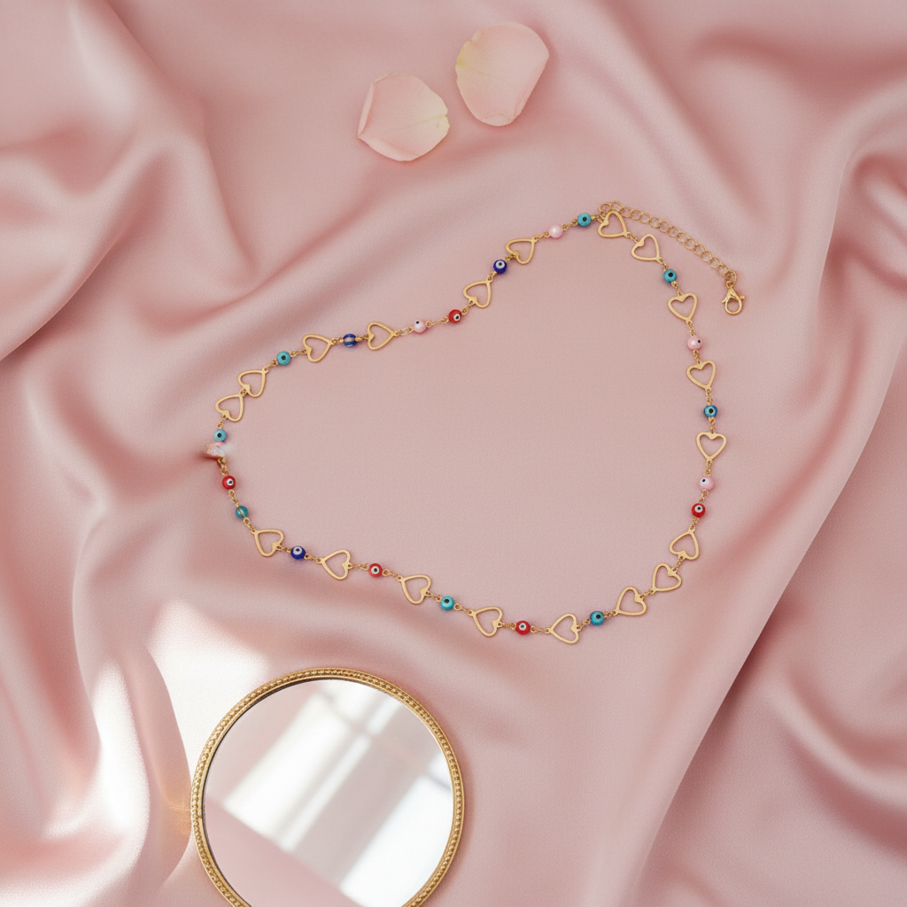 Flatlay Blush Satin
