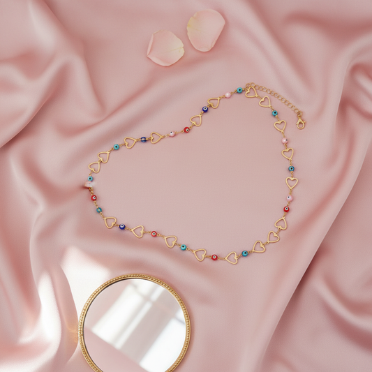 Flatlay Blush Satin