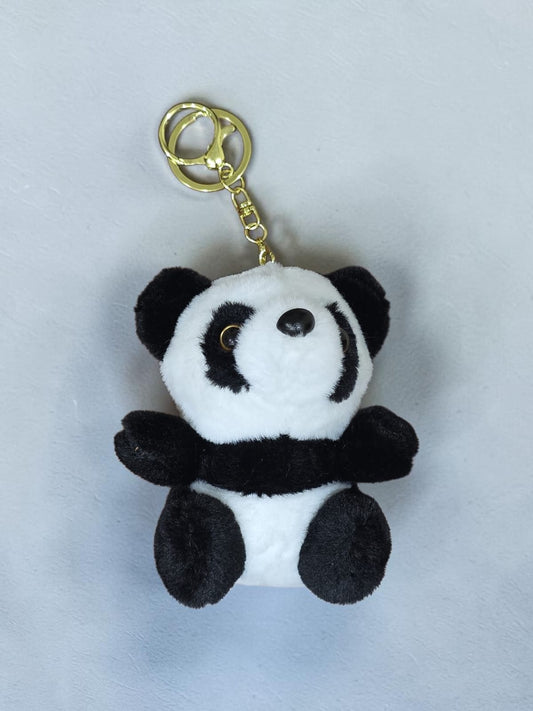 Soft Plush Panda Keychain / Bag Charm
