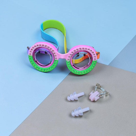 Quirky UV-Protected Kids & Teen Swimming Goggles
